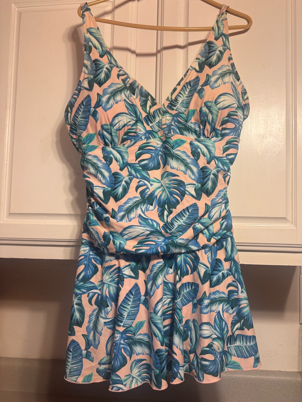Swim Dress With Built In Shorts And Bra Pads